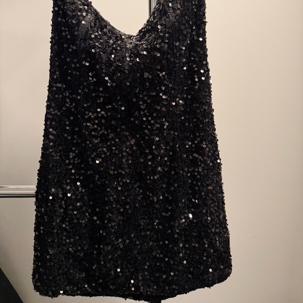 Sequin Mini Dress